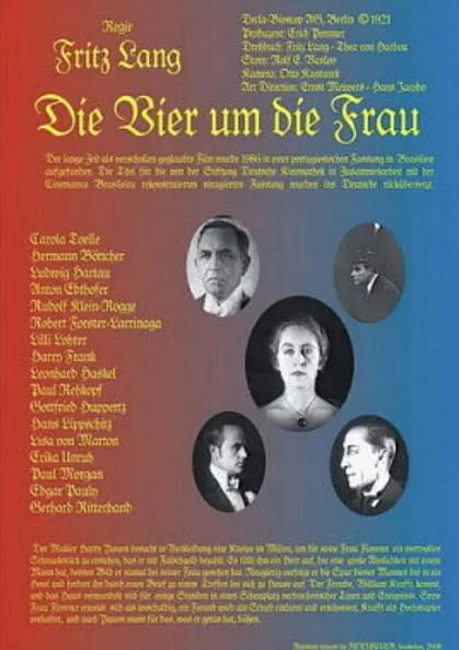 電影【戰鬥的心/Vier um die Frau】1921年